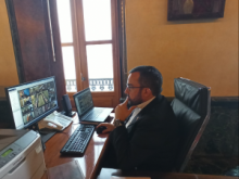 Imagen de la videoconferencia