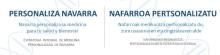 Imagen con el texto Personaliza Navarra