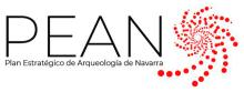 Logo Plan Estratégico de Arqueología de Navarra